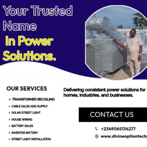 Divine Option Technical: Your Partner in Electrical Solutions